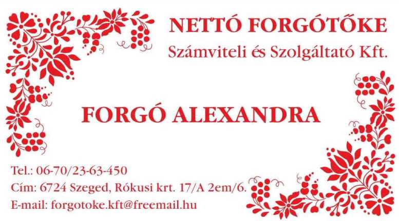 Nettó forgótőke